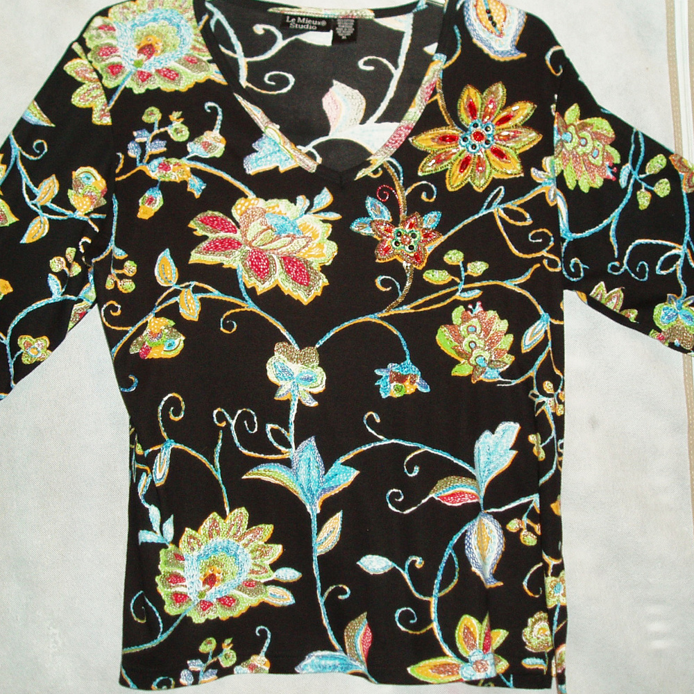LeMieux Studio Print Top